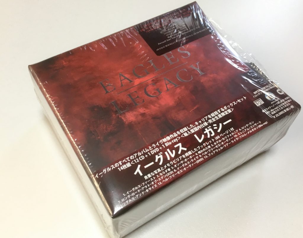 イーグルス レガシー BOX  全アルバムとライブ映像収録