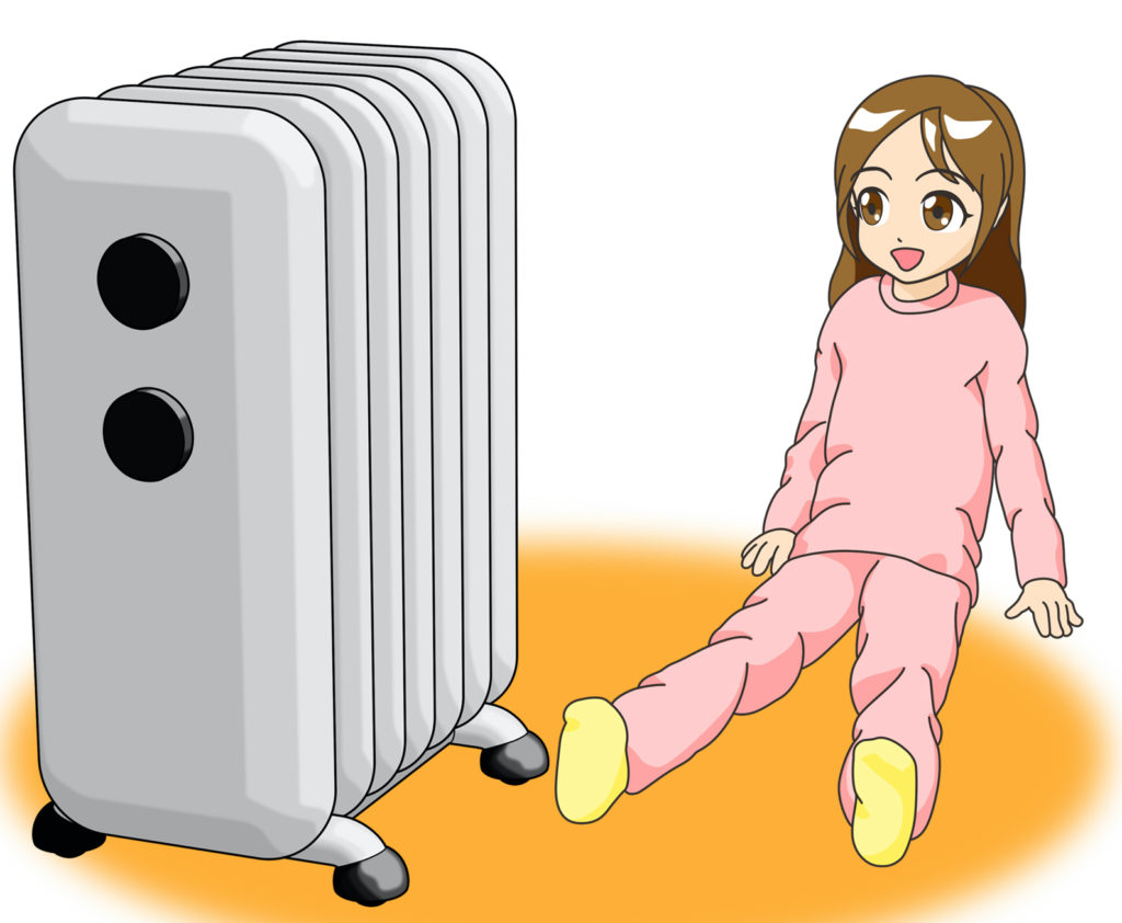 安全性で選ぶ暖房機オイルヒーター