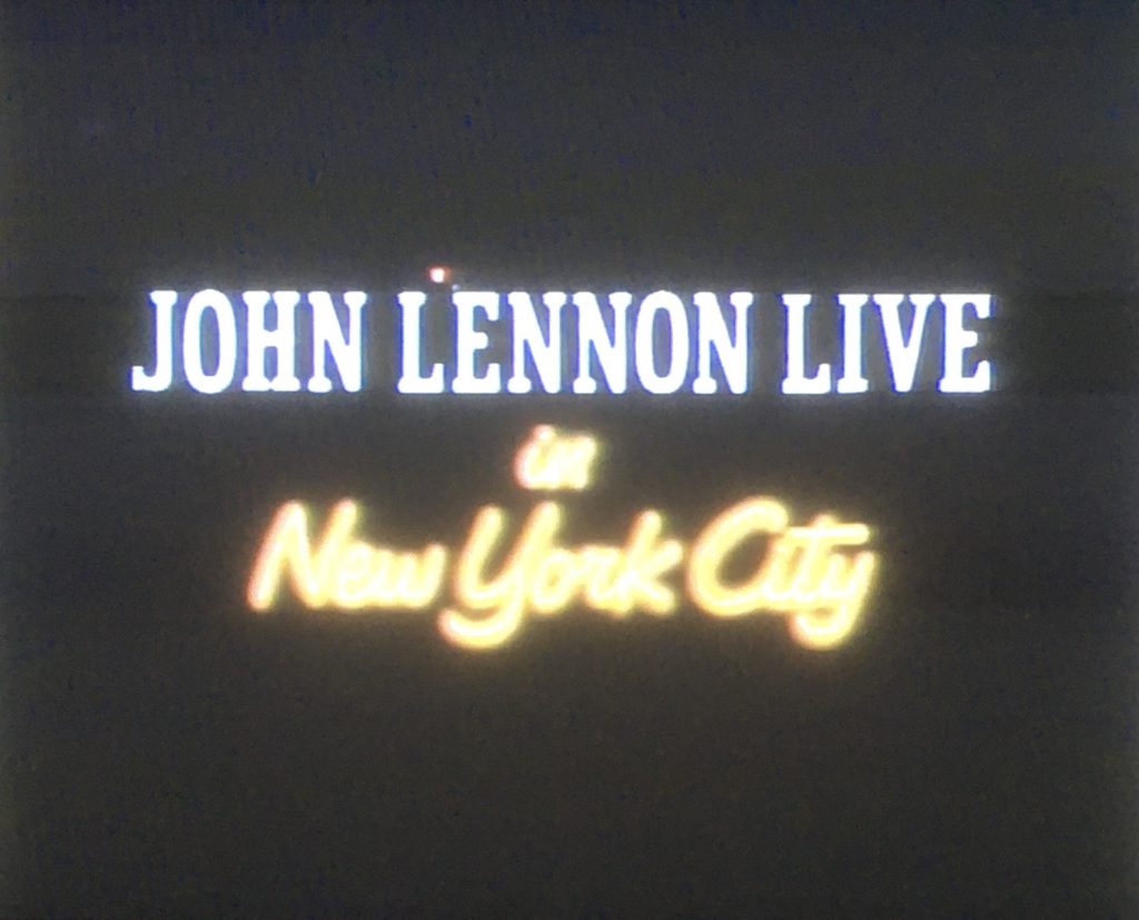 ジョン・レノン 最後のコンサート マディソンスクエア・ガーデン